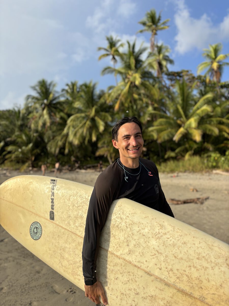 Surfing in Costa Rica